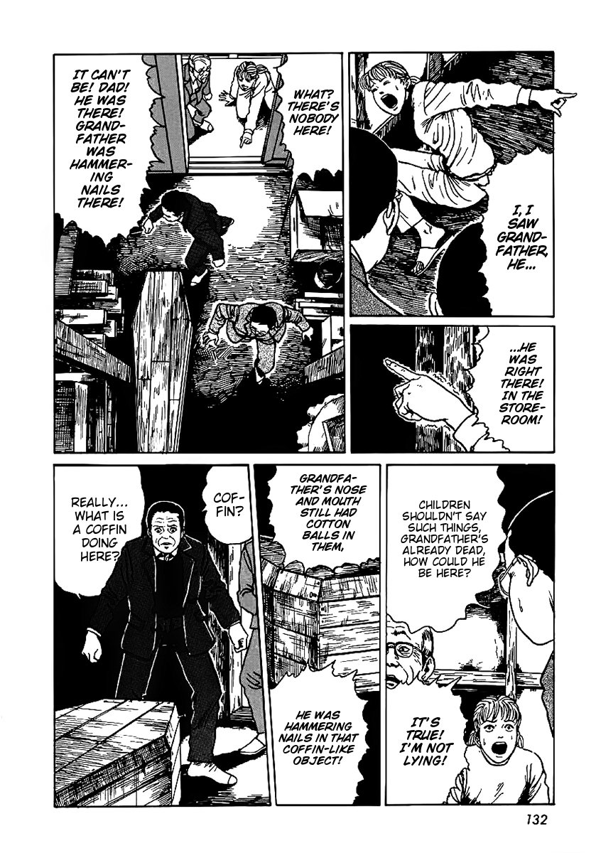Itou Junji Kyoufu Manga Collection Chapter 6.3 page 26 - Vol.6 Chapter 3: Coffin