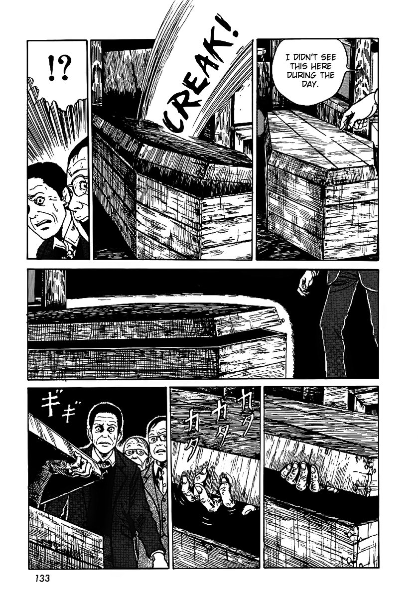 Itou Junji Kyoufu Manga Collection Chapter 6.3 page 27 - Vol.6 Chapter 3: Coffin