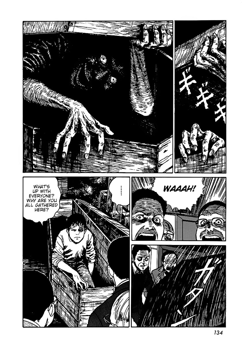 Itou Junji Kyoufu Manga Collection Chapter 6.3 page 28 - Vol.6 Chapter 3: Coffin