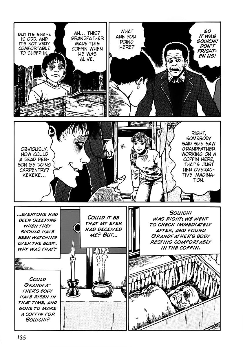 Itou Junji Kyoufu Manga Collection Chapter 6.3 page 29 - Vol.6 Chapter 3: Coffin