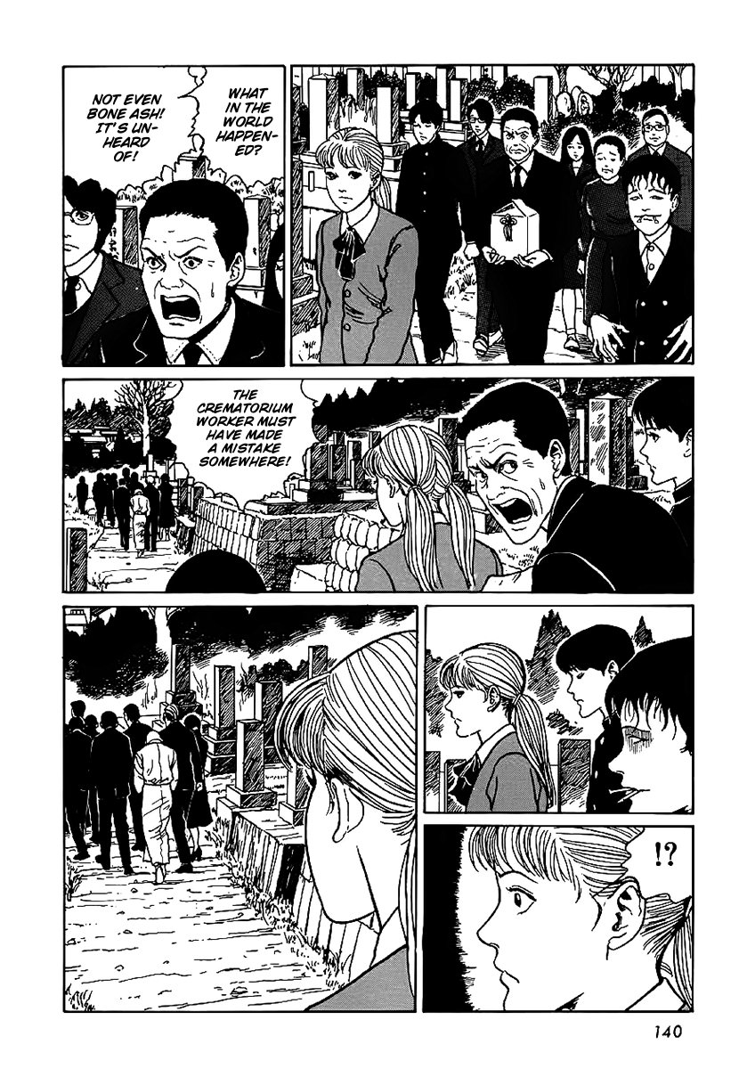 Itou Junji Kyoufu Manga Collection Chapter 6.3 page 34 - Vol.6 Chapter 3: Coffin