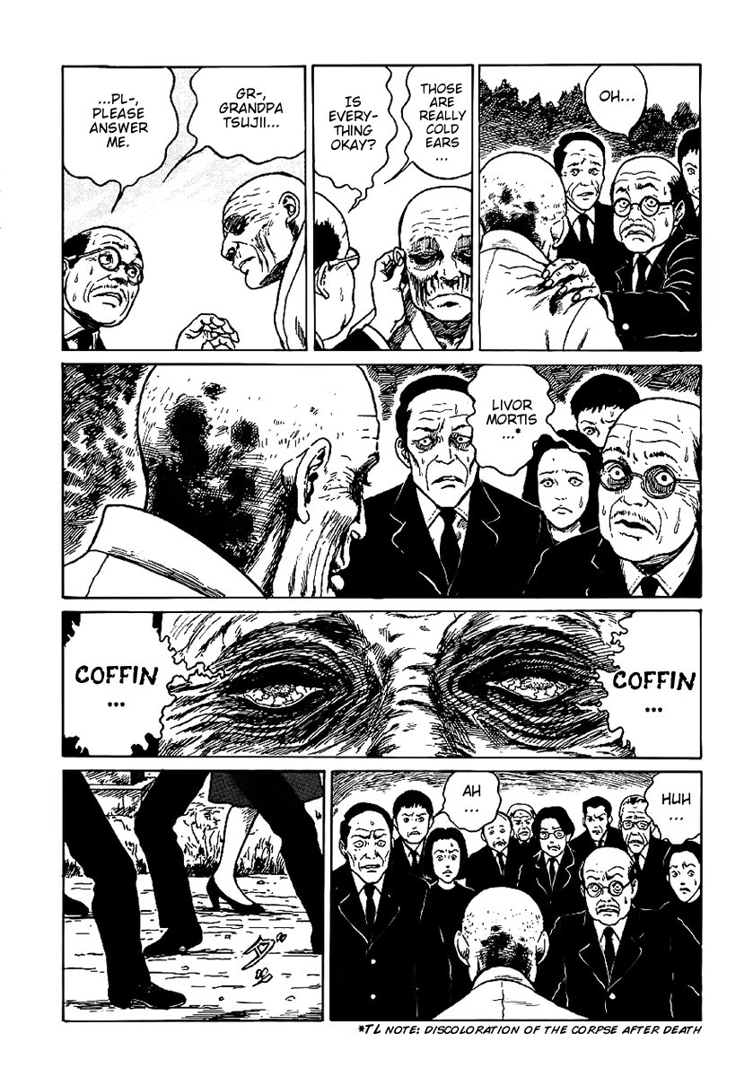 Itou Junji Kyoufu Manga Collection Chapter 6.3 page 38 - Vol.6 Chapter 3: Coffin
