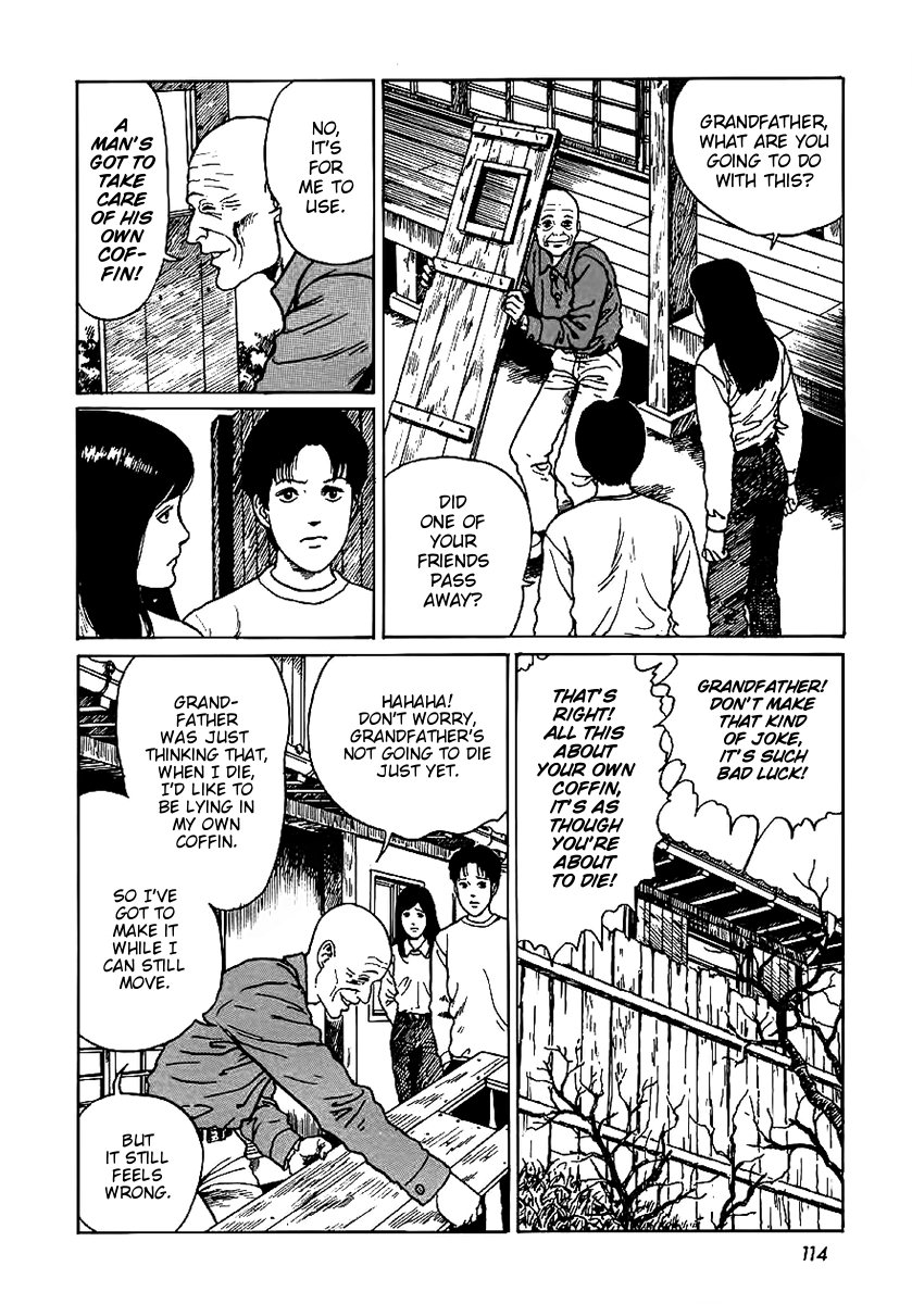 Itou Junji Kyoufu Manga Collection Chapter 6.3 page 8 - Vol.6 Chapter 3: Coffin