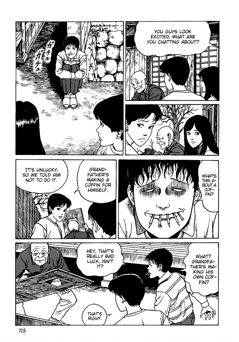 Itou Junji Kyoufu Manga Collection Chapter 6.3 page 9 - Vol.6 Chapter 3: Coffin