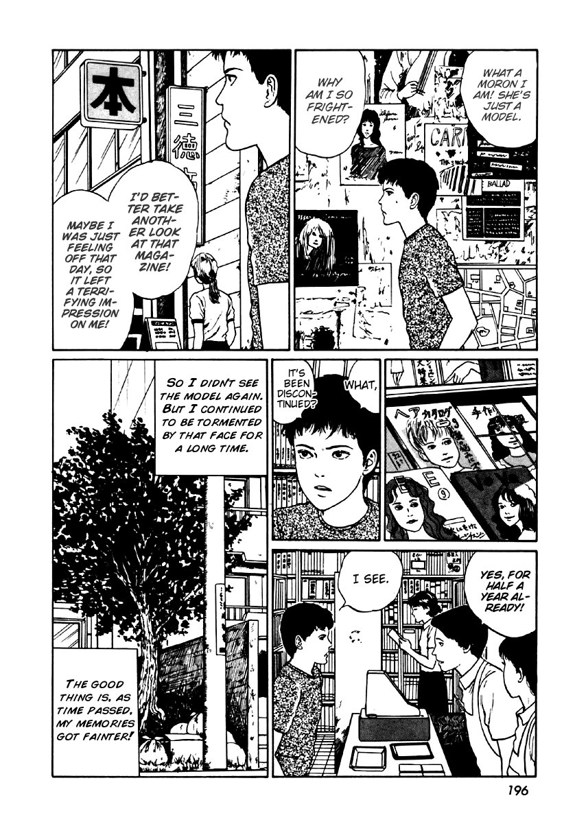 Itou Junji Kyoufu Manga Collection Chapter 6.5 page 10 - Vol.6 Chapter 5: Fashion Model