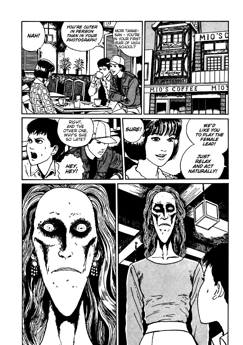 Itou Junji Kyoufu Manga Collection Chapter 6.5 page 16 - Vol.6 Chapter 5: Fashion Model