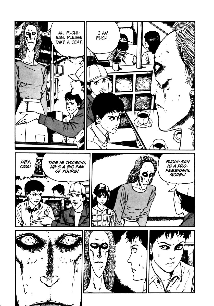 Itou Junji Kyoufu Manga Collection Chapter 6.5 page 17 - Vol.6 Chapter 5: Fashion Model