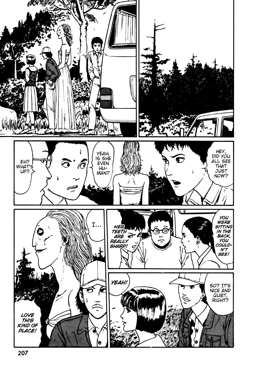 Itou Junji Kyoufu Manga Collection Chapter 6.5 page 21 - Vol.6 Chapter 5: Fashion Model