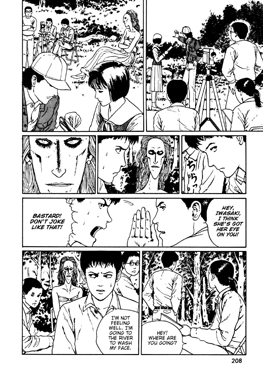 Itou Junji Kyoufu Manga Collection Chapter 6.5 page 22 - Vol.6 Chapter 5: Fashion Model