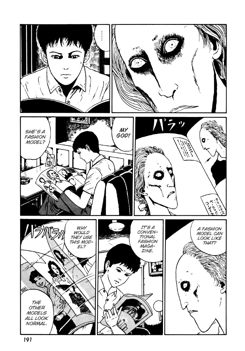 Itou Junji Kyoufu Manga Collection Chapter 6.5 page 5 - Vol.6 Chapter 5: Fashion Model