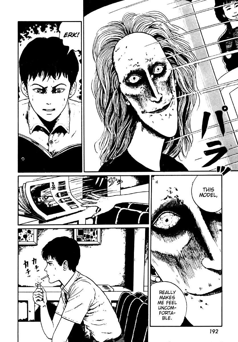 Itou Junji Kyoufu Manga Collection Chapter 6.5 page 6 - Vol.6 Chapter 5: Fashion Model