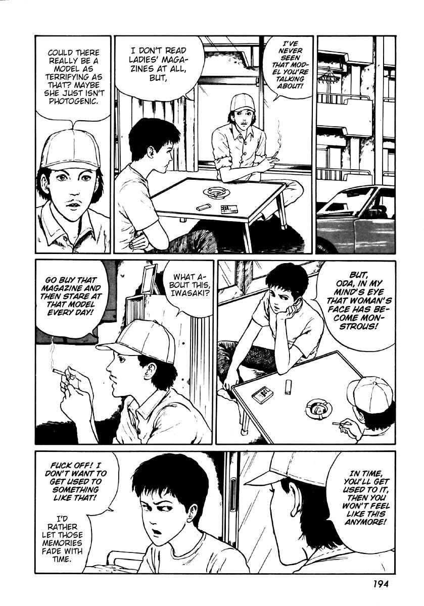 Itou Junji Kyoufu Manga Collection Chapter 6.5 page 8 - Vol.6 Chapter 5: Fashion Model