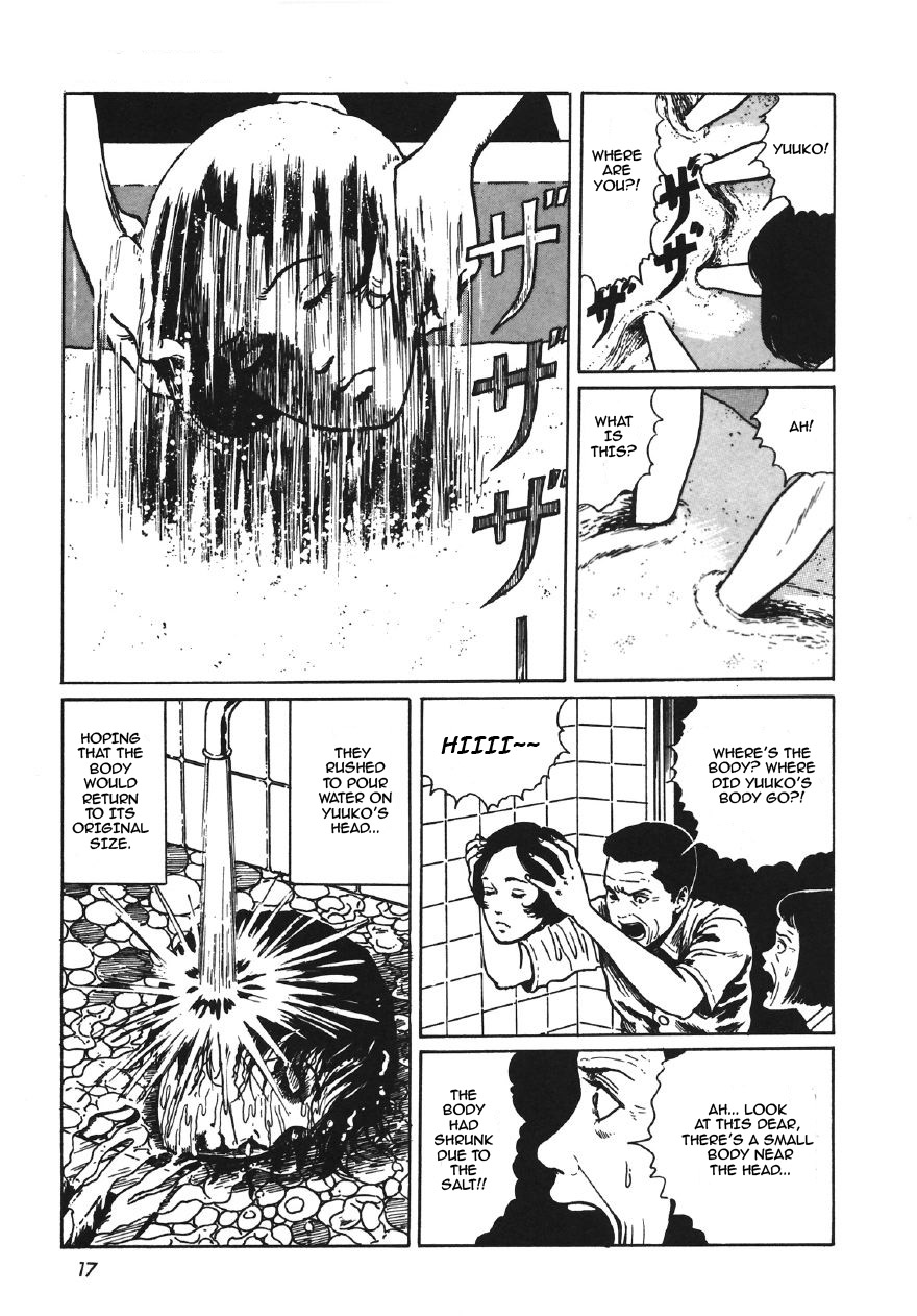 Itou Junji Kyoufu Manga Collection Chapter 7.1 page 15 - Vol.7 Chapter 1: Slug Girl