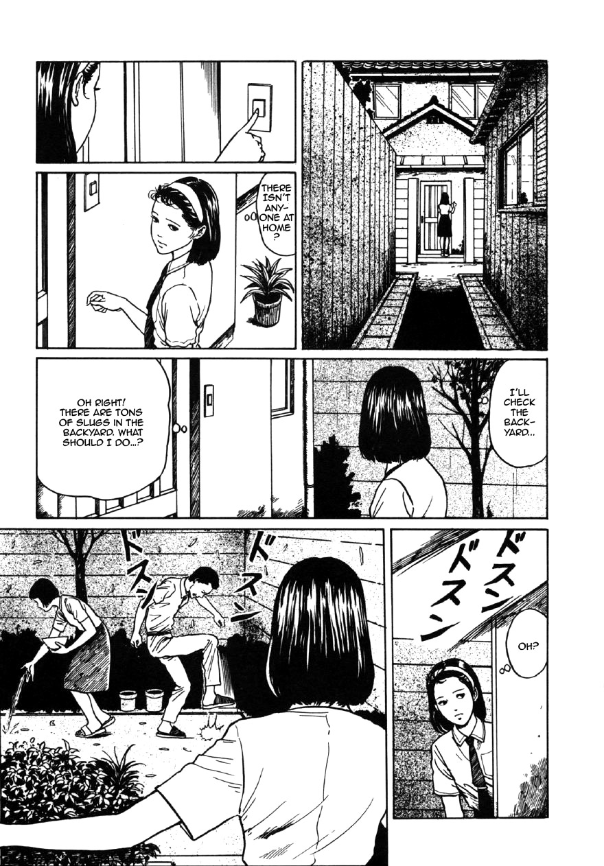 Itou Junji Kyoufu Manga Collection Chapter 7.1 page 3 - Vol.7 Chapter 1: Slug Girl