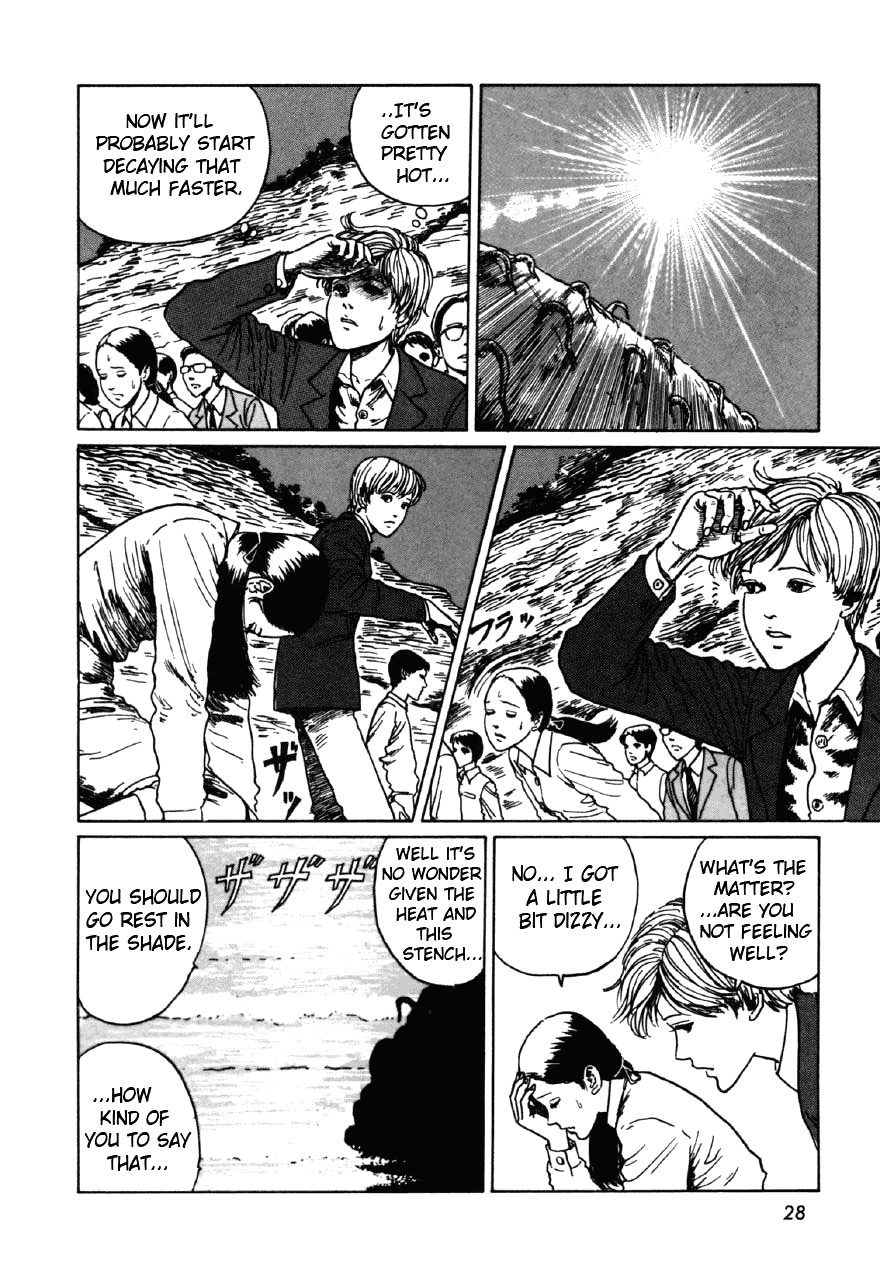 Itou Junji Kyoufu Manga Collection Chapter 7.2 page 10 - Vol.7 Chapter 2: Out of its element
