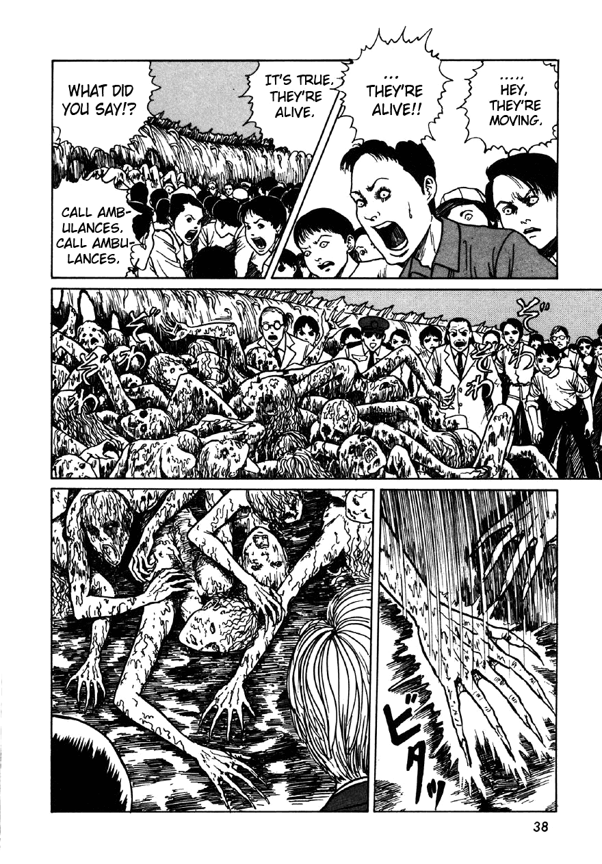 Itou Junji Kyoufu Manga Collection Chapter 7.2 page 20 - Vol.7 Chapter 2: Out of its element