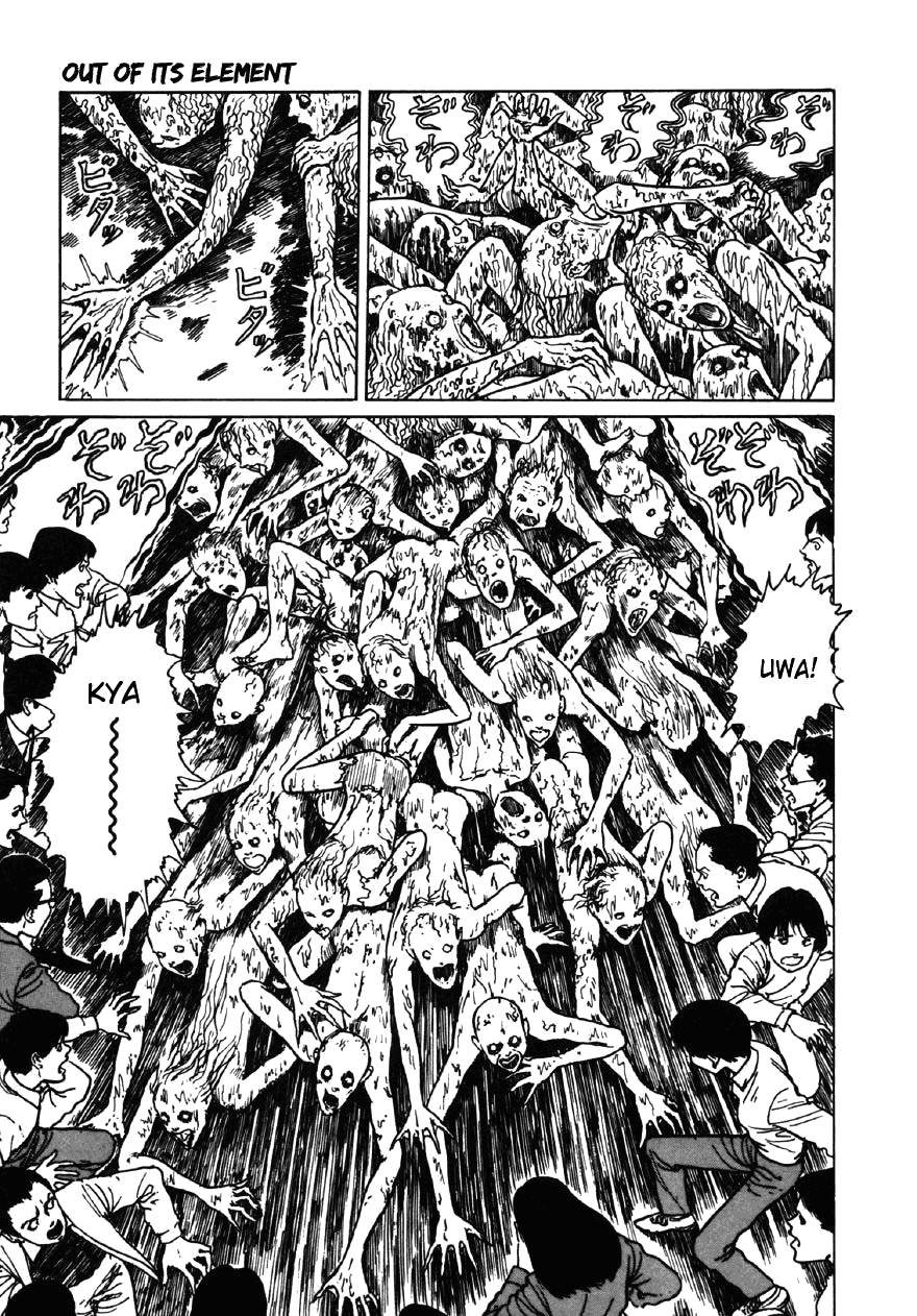 Itou Junji Kyoufu Manga Collection Chapter 7.2 page 23 - Vol.7 Chapter 2: Out of its element