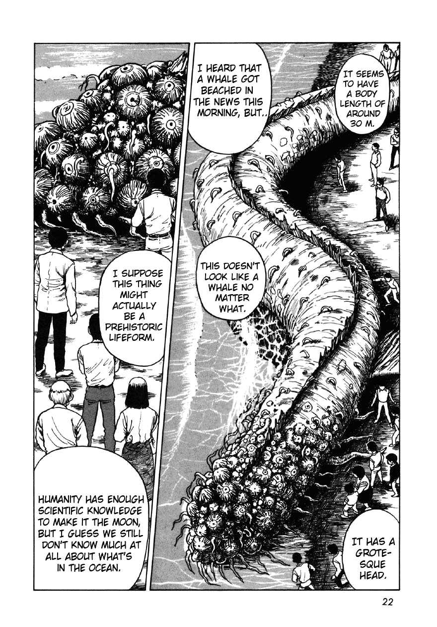Itou Junji Kyoufu Manga Collection Chapter 7.2 page 4 - Vol.7 Chapter 2: Out of its element