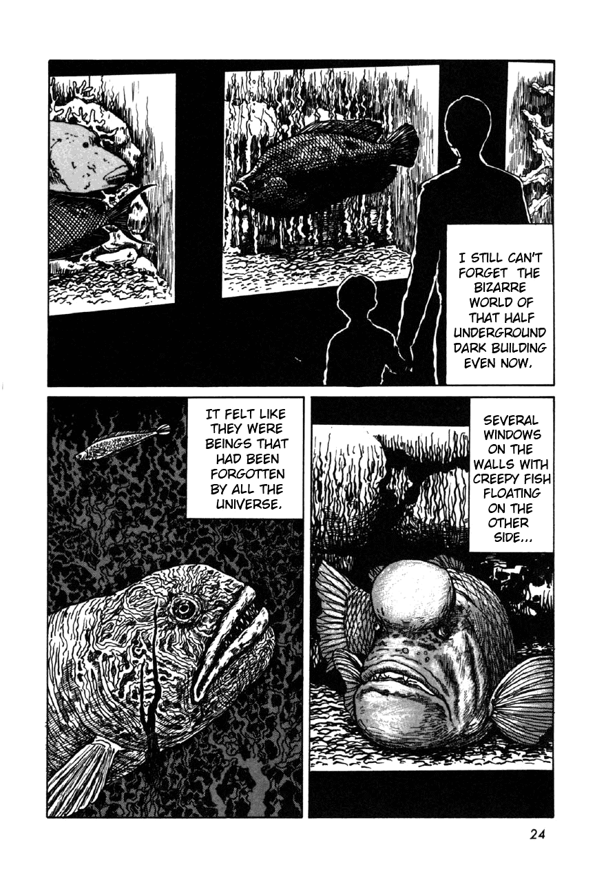 Itou Junji Kyoufu Manga Collection Chapter 7.2 page 6 - Vol.7 Chapter 2: Out of its element