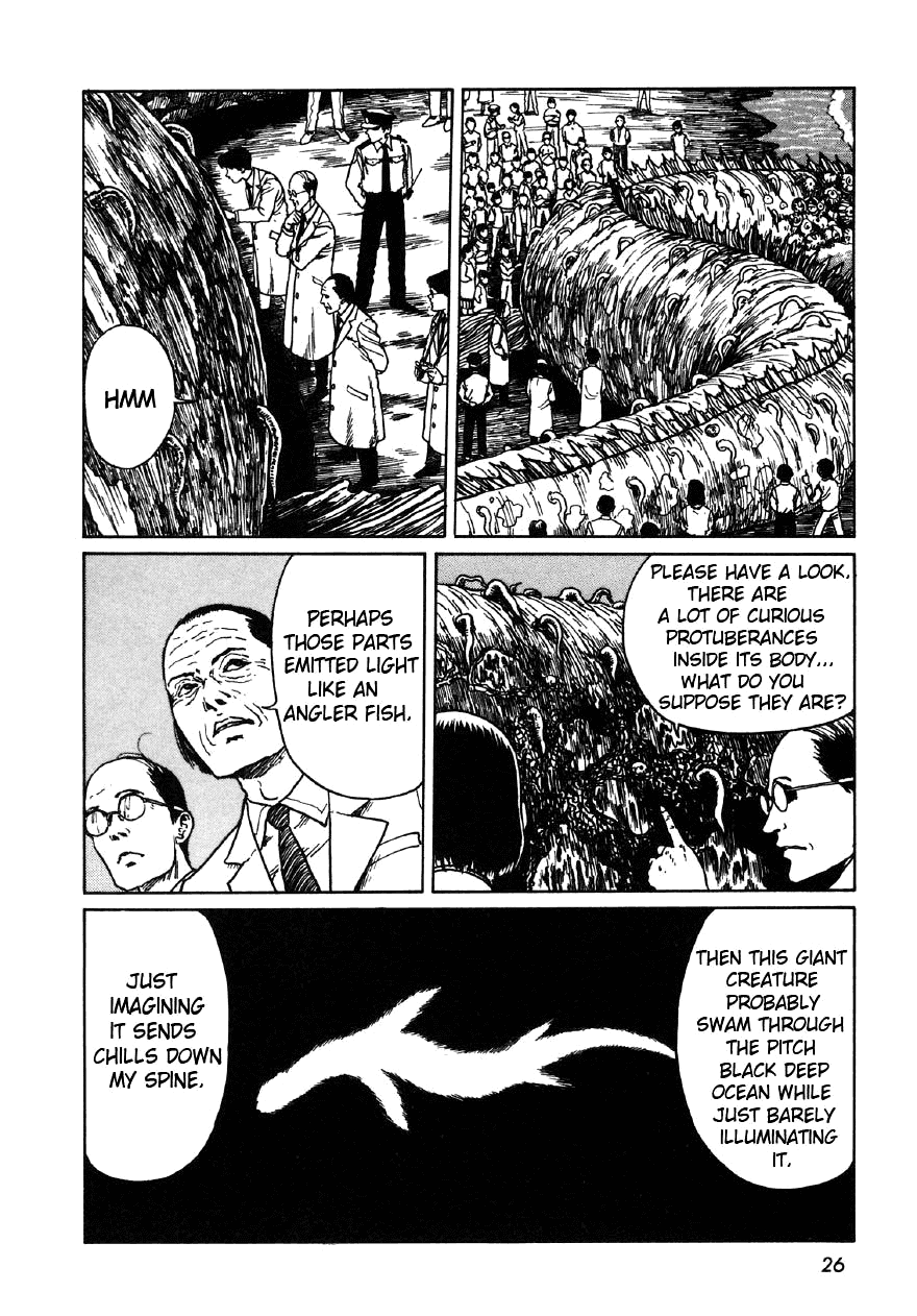 Itou Junji Kyoufu Manga Collection Chapter 7.2 page 8 - Vol.7 Chapter 2: Out of its element