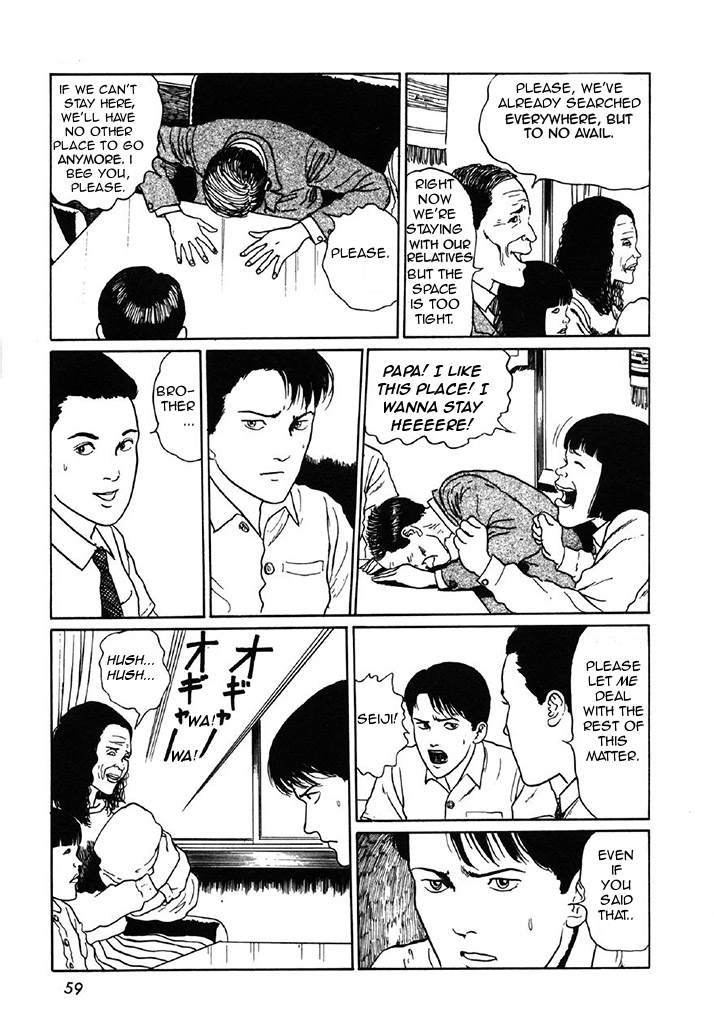 Itou Junji Kyoufu Manga Collection Chapter 7.3 page 17 - Vol.7 Chapter 3: Mold