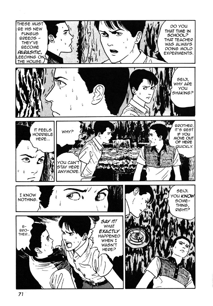 Itou Junji Kyoufu Manga Collection Chapter 7.3 page 29 - Vol.7 Chapter 3: Mold
