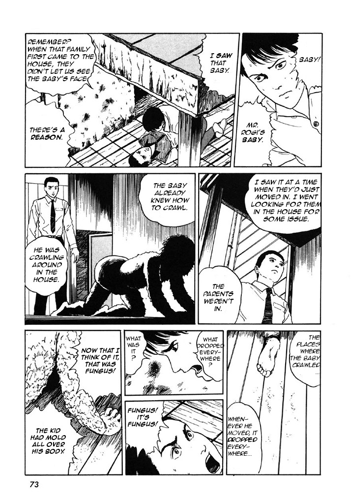 Itou Junji Kyoufu Manga Collection Chapter 7.3 page 31 - Vol.7 Chapter 3: Mold