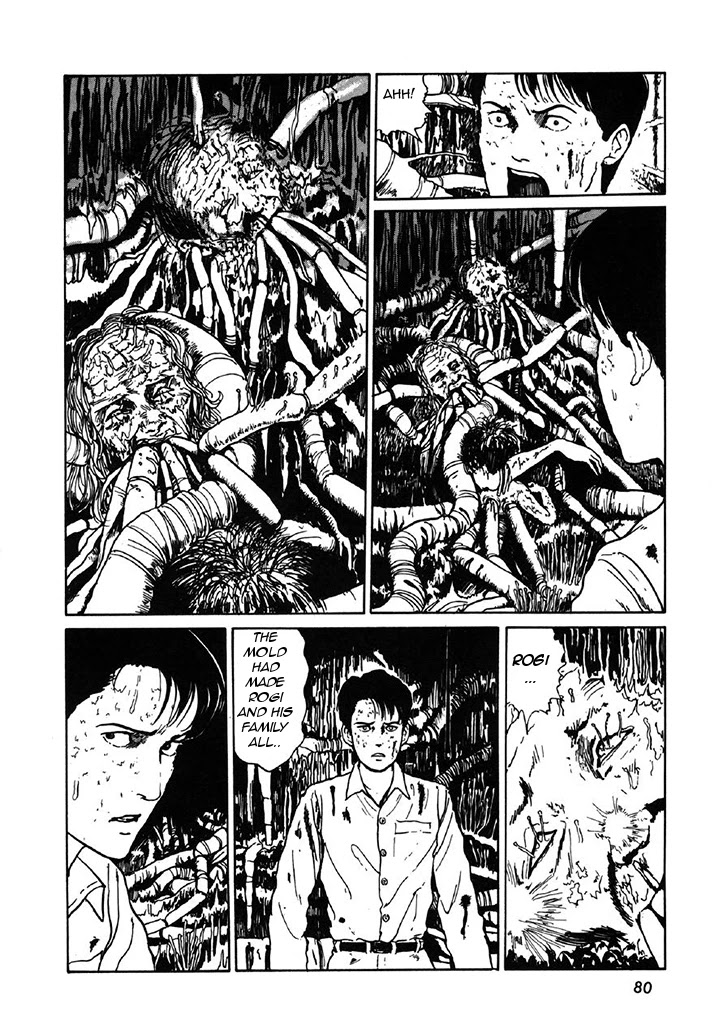 Itou Junji Kyoufu Manga Collection Chapter 7.3 page 38 - Vol.7 Chapter 3: Mold
