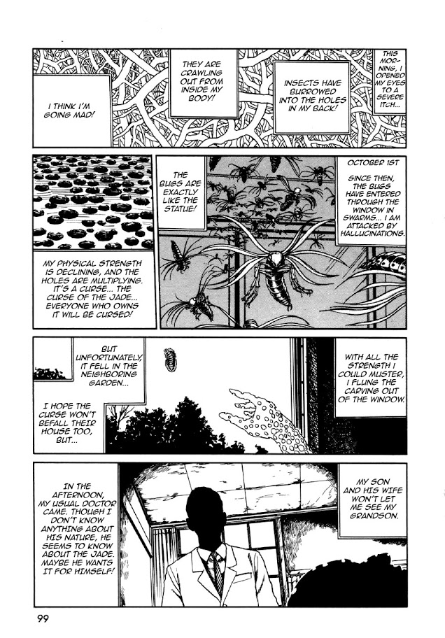 Itou Junji Kyoufu Manga Collection Chapter 7.4 page 17 - Vol.7 Chapter 4: The Chill