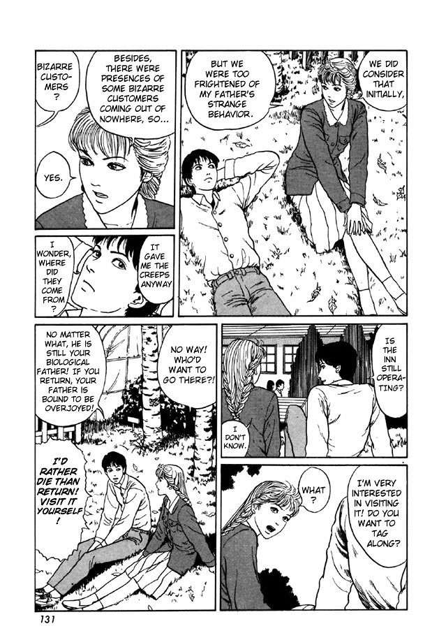 Itou Junji Kyoufu Manga Collection Chapter 7.5 page 17 - Vol.7 Chapter 5: Ryokan