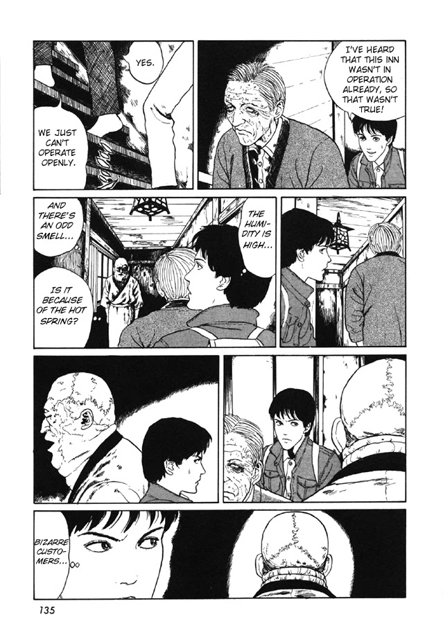 Itou Junji Kyoufu Manga Collection Chapter 7.5 page 21 - Vol.7 Chapter 5: Ryokan