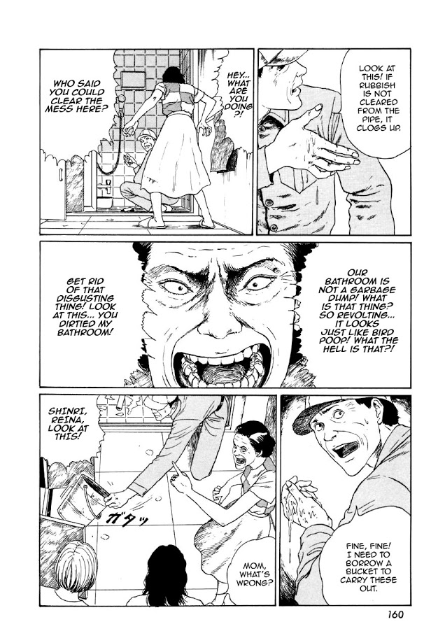 Itou Junji Kyoufu Manga Collection Chapter 7.6 page 14 - Vol.7 Chapter 6: The Groaning Drain