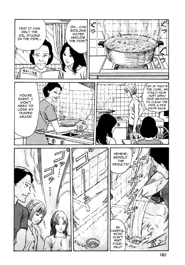 Itou Junji Kyoufu Manga Collection Chapter 7.6 page 36 - Vol.7 Chapter 6: The Groaning Drain