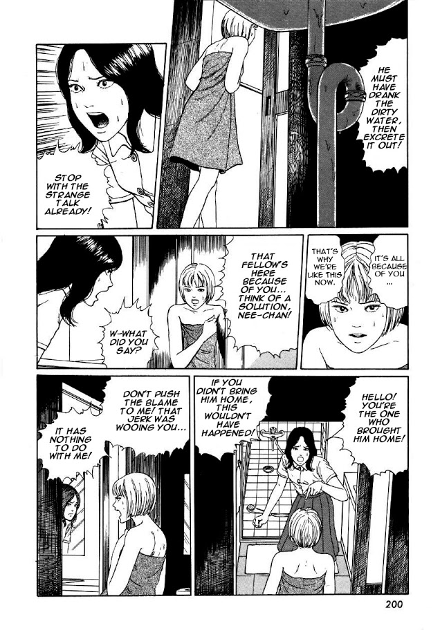 Itou Junji Kyoufu Manga Collection Chapter 7.6 page 54 - Vol.7 Chapter 6: The Groaning Drain