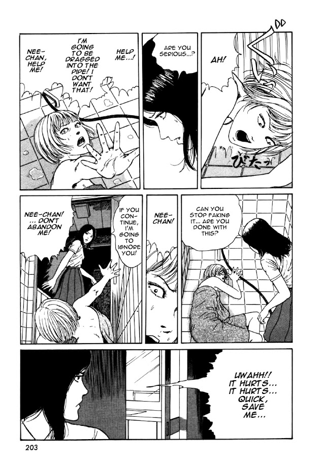 Itou Junji Kyoufu Manga Collection Chapter 7.6 page 57 - Vol.7 Chapter 6: The Groaning Drain