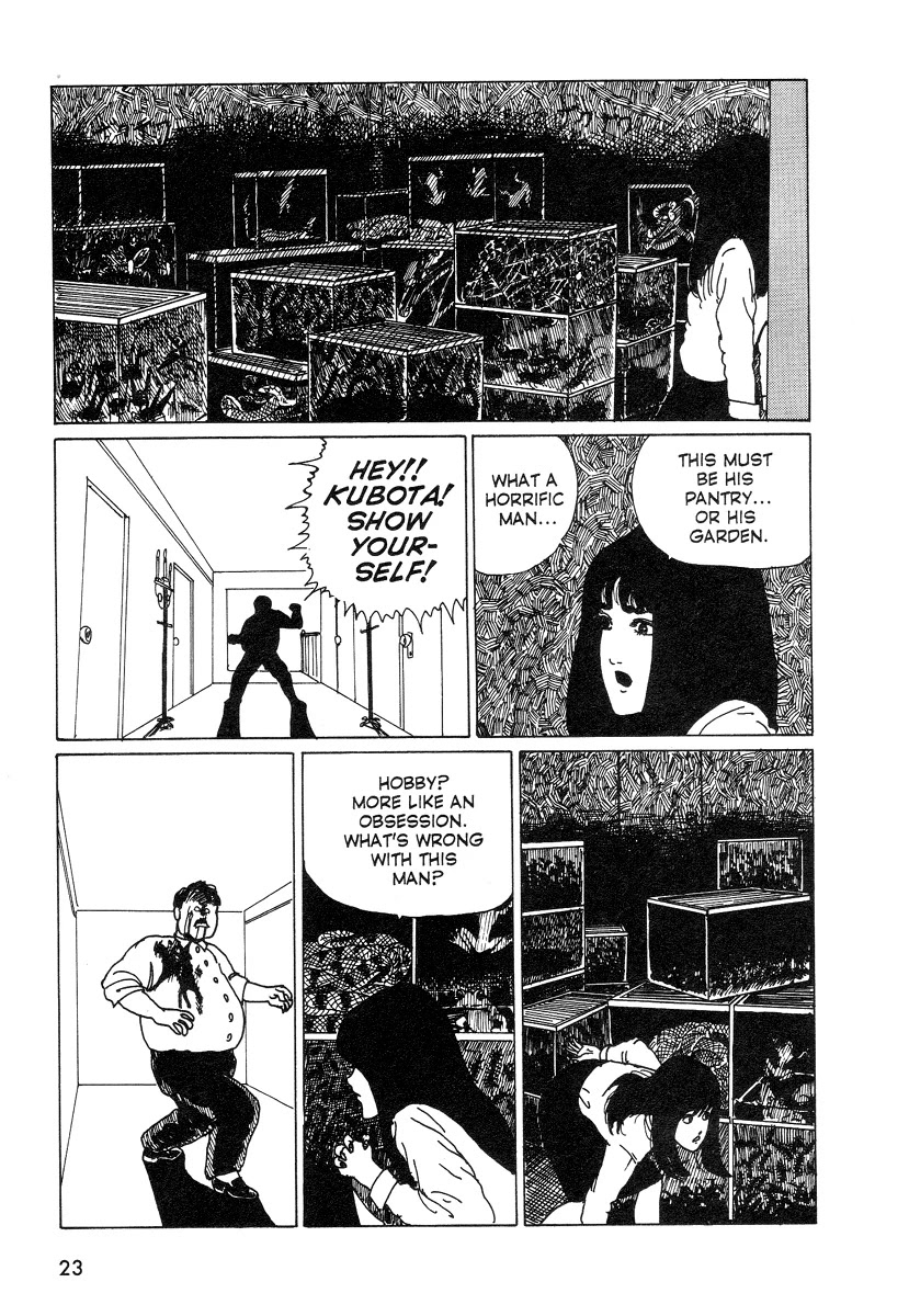 Itou Junji Kyoufu Manga Collection Chapter 7.7 page 17 - Vol.7 Chapter 7: Biohouse