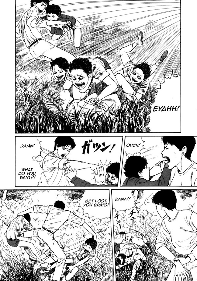 Itou Junji Kyoufu Manga Collection Chapter 8.1 page 13 - Vol.8 Chapter 1: Blood-bubble Bushes