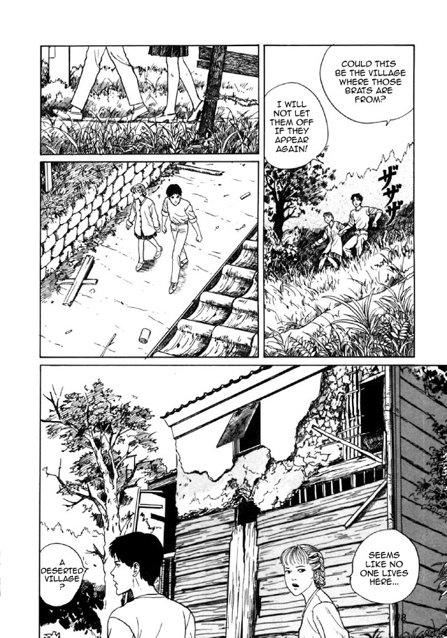 Itou Junji Kyoufu Manga Collection Chapter 8.1 page 16 - Vol.8 Chapter 1: Blood-bubble Bushes