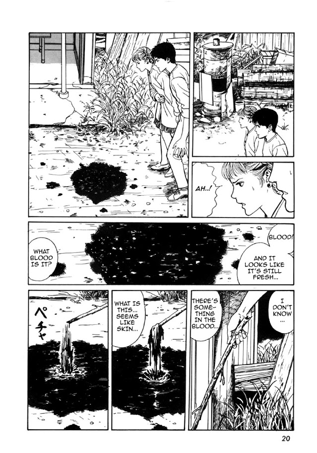 Itou Junji Kyoufu Manga Collection Chapter 8.1 page 18 - Vol.8 Chapter 1: Blood-bubble Bushes