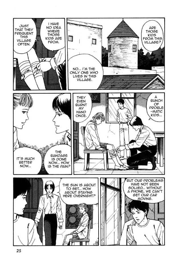 Itou Junji Kyoufu Manga Collection Chapter 8.1 page 23 - Vol.8 Chapter 1: Blood-bubble Bushes