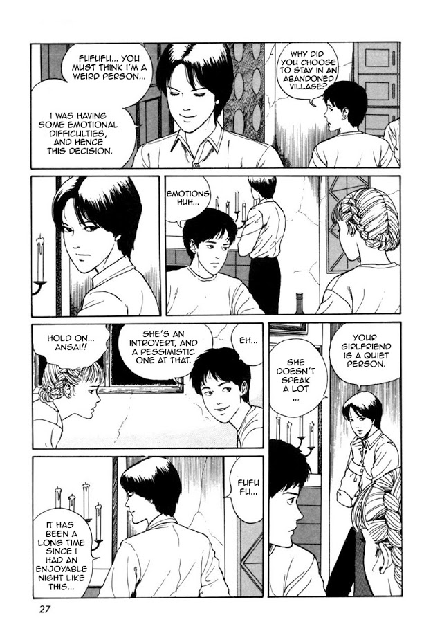 Itou Junji Kyoufu Manga Collection Chapter 8.1 page 25 - Vol.8 Chapter 1: Blood-bubble Bushes