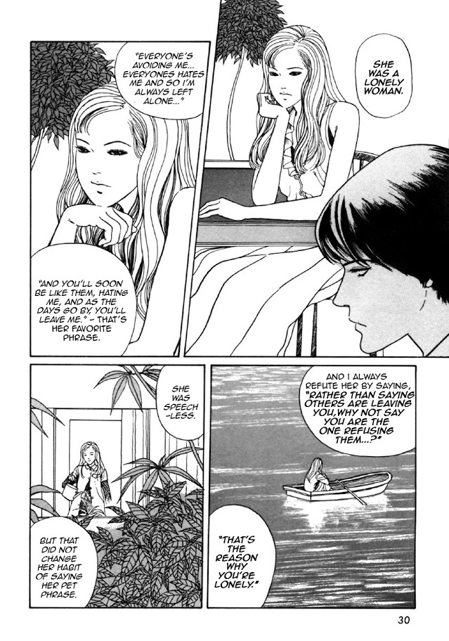 Itou Junji Kyoufu Manga Collection Chapter 8.1 page 28 - Vol.8 Chapter 1: Blood-bubble Bushes