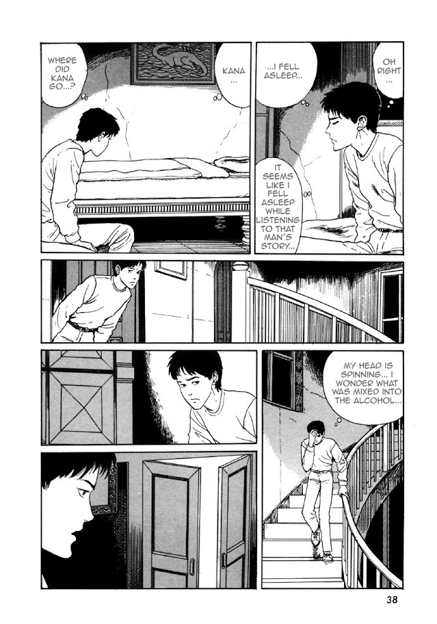 Itou Junji Kyoufu Manga Collection Chapter 8.1 page 36 - Vol.8 Chapter 1: Blood-bubble Bushes