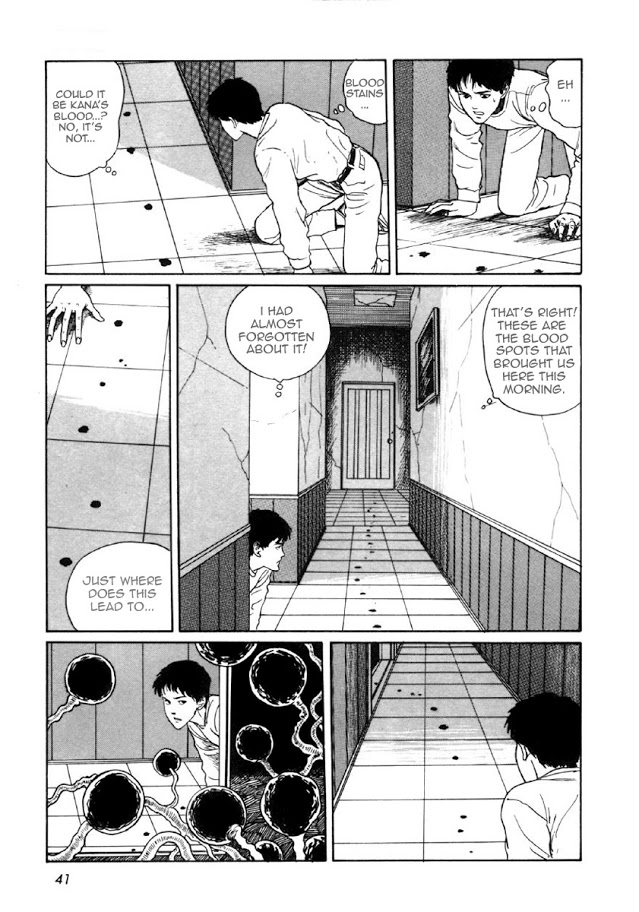 Itou Junji Kyoufu Manga Collection Chapter 8.1 page 39 - Vol.8 Chapter 1: Blood-bubble Bushes