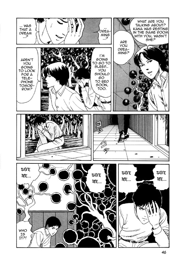 Itou Junji Kyoufu Manga Collection Chapter 8.1 page 43 - Vol.8 Chapter 1: Blood-bubble Bushes