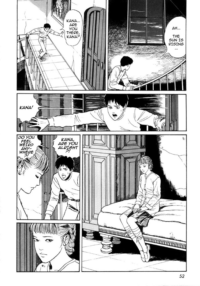 Itou Junji Kyoufu Manga Collection Chapter 8.1 page 49 - Vol.8 Chapter 1: Blood-bubble Bushes