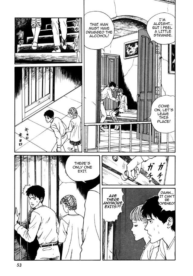 Itou Junji Kyoufu Manga Collection Chapter 8.1 page 50 - Vol.8 Chapter 1: Blood-bubble Bushes