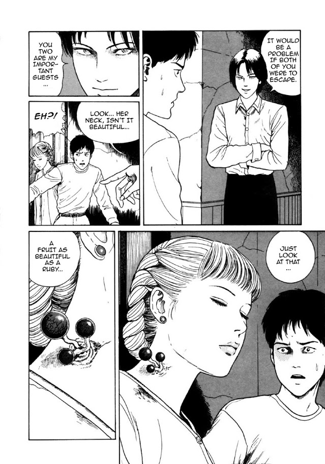 Itou Junji Kyoufu Manga Collection Chapter 8.1 page 51 - Vol.8 Chapter 1: Blood-bubble Bushes