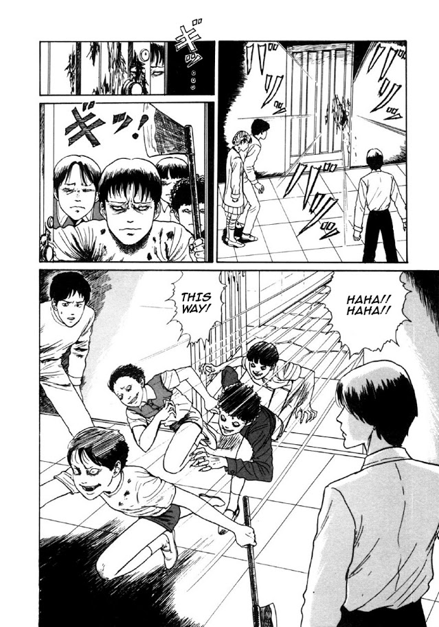 Itou Junji Kyoufu Manga Collection Chapter 8.1 page 53 - Vol.8 Chapter 1: Blood-bubble Bushes