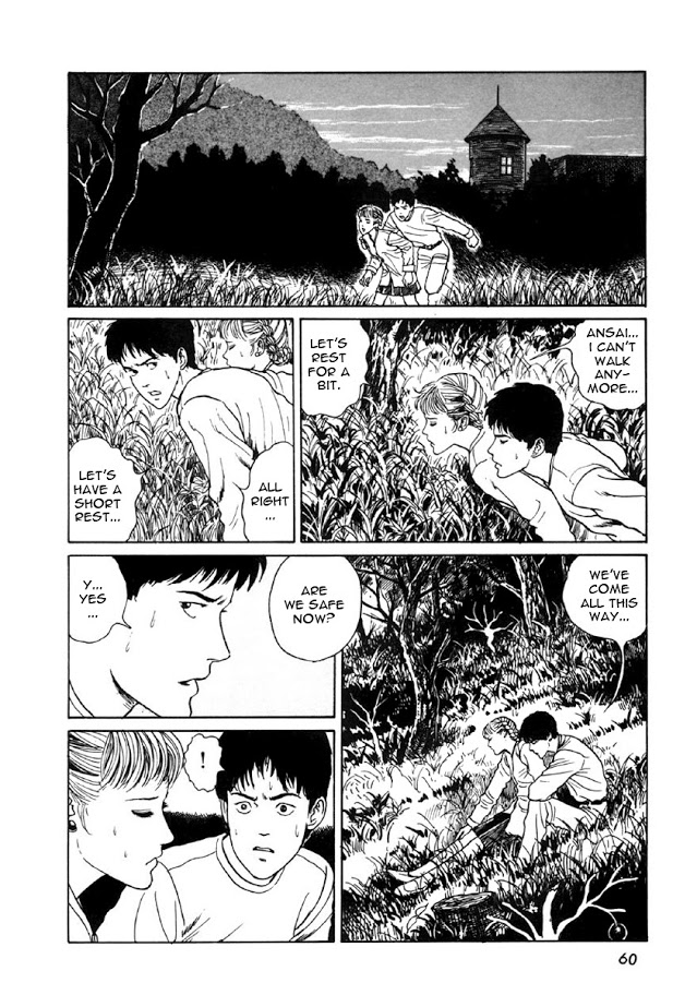 Itou Junji Kyoufu Manga Collection Chapter 8.1 page 57 - Vol.8 Chapter 1: Blood-bubble Bushes